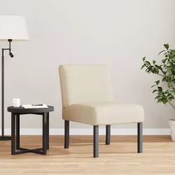 krémszínű szövet szék