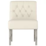 vászon gombos szék