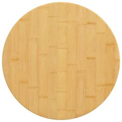 bambusz asztallap Ø50 x 2,5 cm