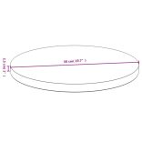 bambusz asztallap Ø50 x 2,5 cm