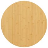 bambusz asztallap Ø60 x 4 cm