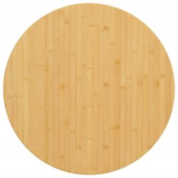 bambusz asztallap Ø80 x 4 cm
