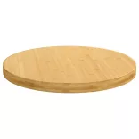 bambusz asztallap Ø80 x 4 cm