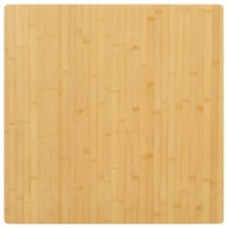 bambusz asztallap 70 x 70 x 4 cm