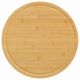 6 db bambusz vágódeszka Ø30 x 1,5 cm