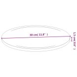 6 db bambusz vágódeszka Ø30 x 1,5 cm