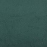 sötétzöld bársonydívány