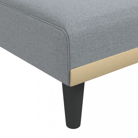 világosszürke szövetdívány