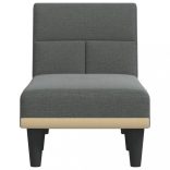 sötétszürke szövet dívány