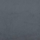 sötétszürke bársonydívány