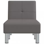 szürke műbőr dívány