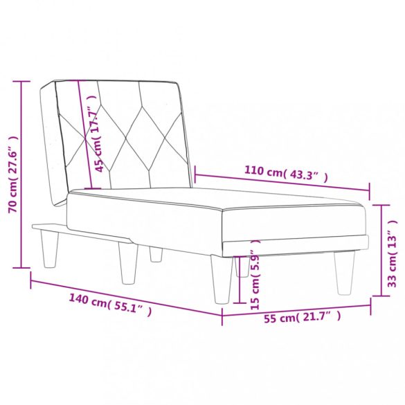 kék bársonydívány