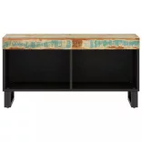 tömör újrahasznosított fa TV-szekrény 85 x 33 x 43,5 cm