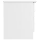 ALTA fehér tömör fenyőfa éjjeliszekrény 41x35x41 cm