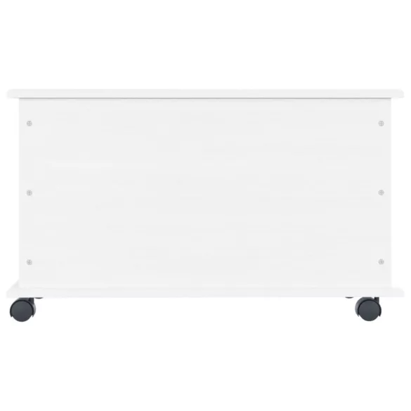 ALTA fehér tömör fenyőfa tárolóláda 73x39,5x43 cm