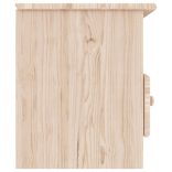 ALTA tömör fenyőfa TV-szekrény 100x35x41 cm