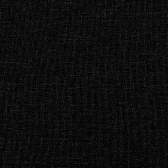 2 az 1-ben fekete szövet padlókanapéágy 112 x 174 x 55 cm