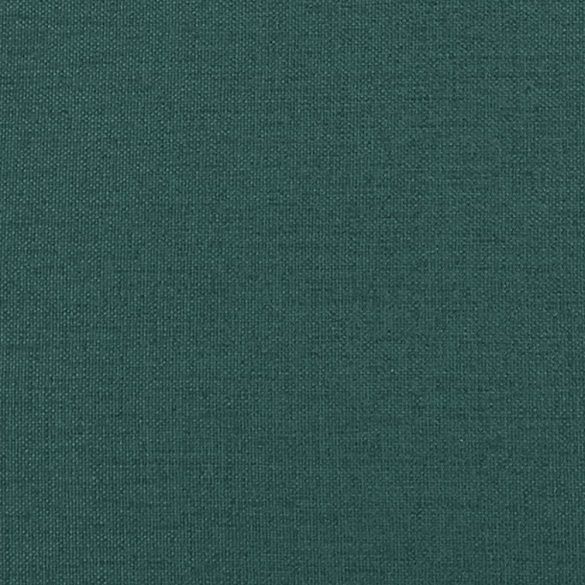 2 az 1-ben sötétzöld szövet padlókanapéágy 112 x 174 x 55 cm