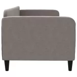 tópszínű szövet kanapéágy 80 x 200 cm