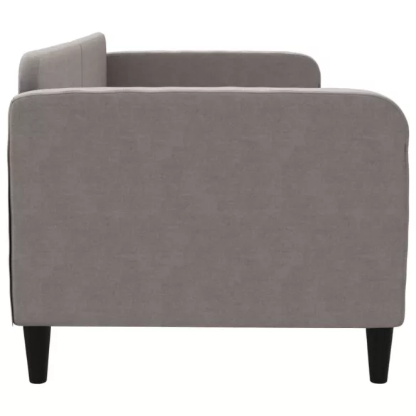 tópszínű szövet kanapéágy 80 x 200 cm