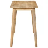 tömör mangófa étkezőasztal 112 x 52 x 76 cm