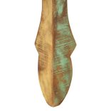 tömör újrahasznosított fa étkezőasztal 110 x 52 x 76 cm