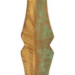 tömör újrahasznosított fa étkezőasztal 110 x 52 x 76 cm