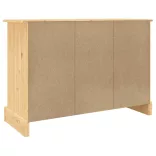 tömör mexikói fenyőfa Corona" tálalószekrény 112 x 44 x 78 cm"