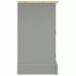 Corona szürke tömör mexikói fenyő tálalószekrény 112x43x78 cm