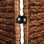 barna 3 paneles vízijácint térelválasztó 122x180 cm