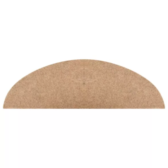 10 db bézs öntapadó lépcsőszőnyeg 56 x 17 x 3 cm