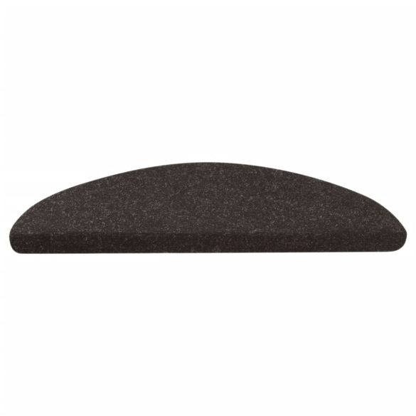 10 db fekete öntapadó lépcsőszőnyeg 65 x 22,5 x 3,5 cm
