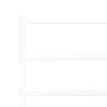 fehér fém ágykeret fejtámlával 180 x 200 cm