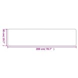 platina szizálhatású futószőnyeg 50 x 200 cm