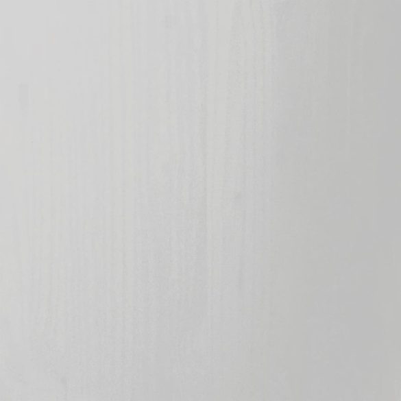 MOSS fehér tömör fenyőfa görgős szekrény fiókokkal