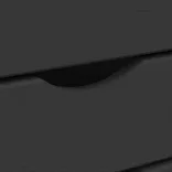 MOSS szürke tömör fenyőfa görgős szekrény fiókokkal