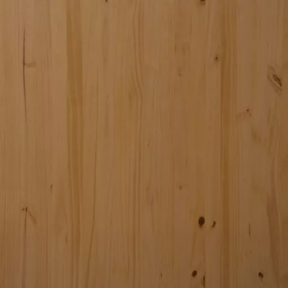 MOSS mézbarna tömör fenyőfa görgős szekrény fiókokkal