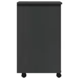 MOSS szürke tömör fenyőfa görgős szekrény fiókokkal