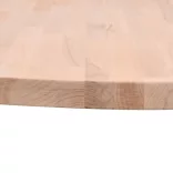 tömör bükkfa kerek asztallap Ø60 x 2,5 cm