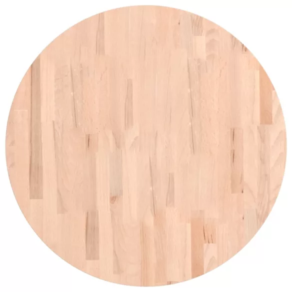 tömör bükkfa kerek asztallap Ø70 x 2,5 cm