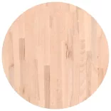 tömör bükkfa kerek asztallap Ø60 x 4 cm