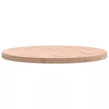 tömör bükkfa kerek asztallap Ø80 x 4 cm