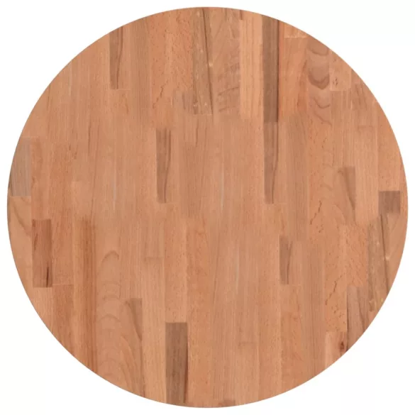 tömör bükkfa kerek asztallap Ø60 x 2,5 cm
