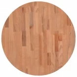 tömör bükkfa kerek asztallap Ø60 x 4 cm