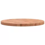 tömör bükkfa kerek asztallap Ø70 x 4 cm