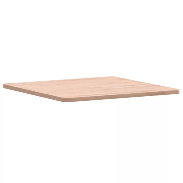 tömör bükkfa négyzet alakú asztallap 50 x 50 x 1,5 cm
