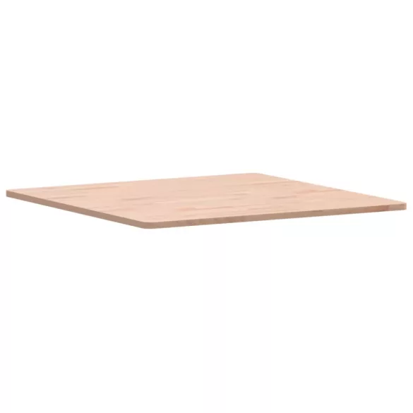 tömör bükkfa négyzet alakú asztallap 70 x 70 x 1,5 cm