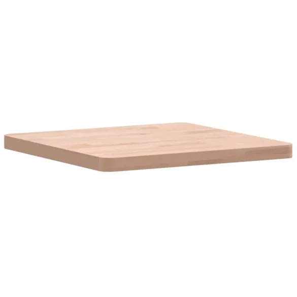 tömör bükkfa négyzet alakú asztallap 40 x 40 x 2,5 cm