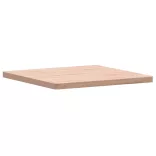 tömör bükkfa négyzet alakú asztallap 50 x 50 x 2,5 cm