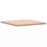 tömör bükkfa négyzet alakú asztallap 60 x 60 x 2,5 cm